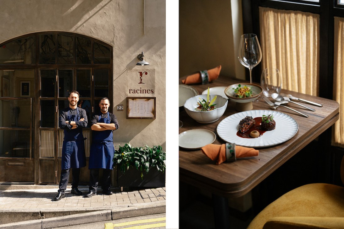 Racines restaurant Hong Kong