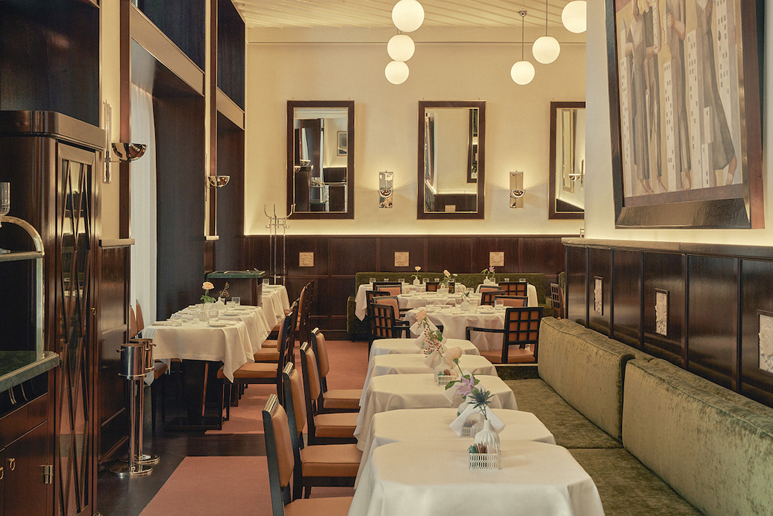 Sant Ambroeus restaurant Milan