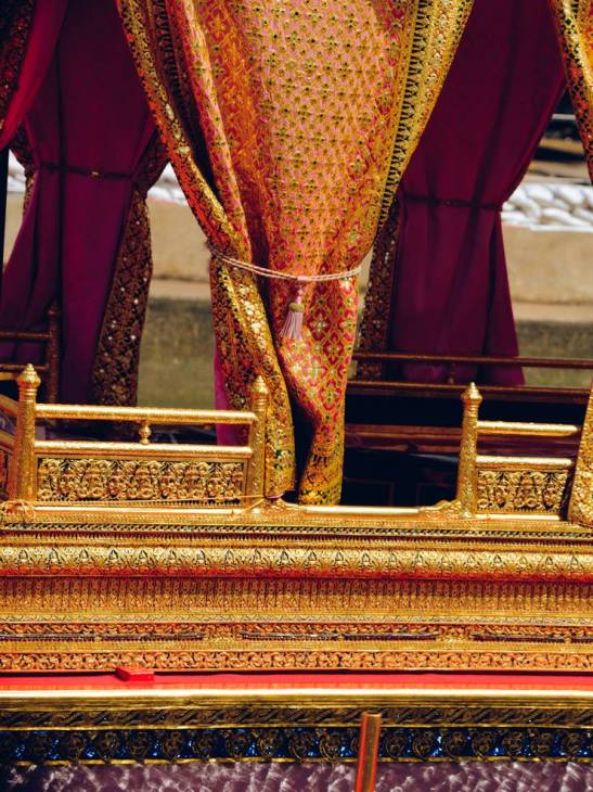 A detailed look at the barge's design