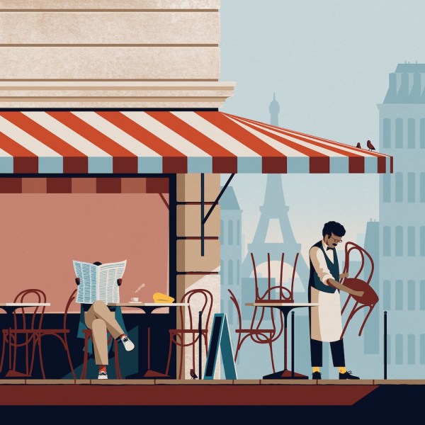 illustration of paris