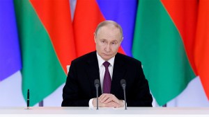 Russian president Vladimir Putin.