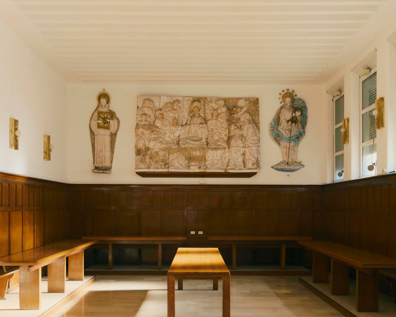 Inside the Frati minori osservanti di San Francesco convent