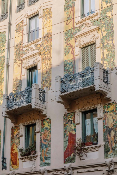 Courtyard on Via Pisacane