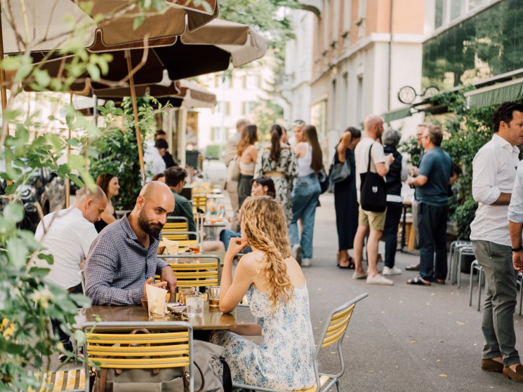 The Monocle Badi market in Zürich with Visit Portugal