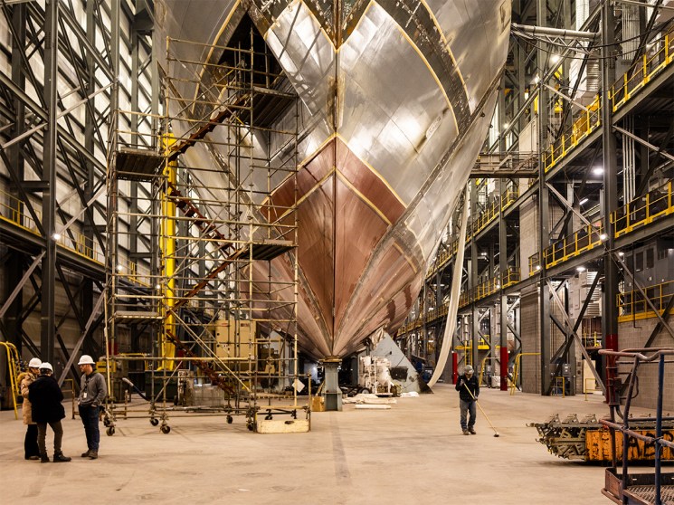 Turning the tide: The shipbuilding company reviving a small Midwest town
