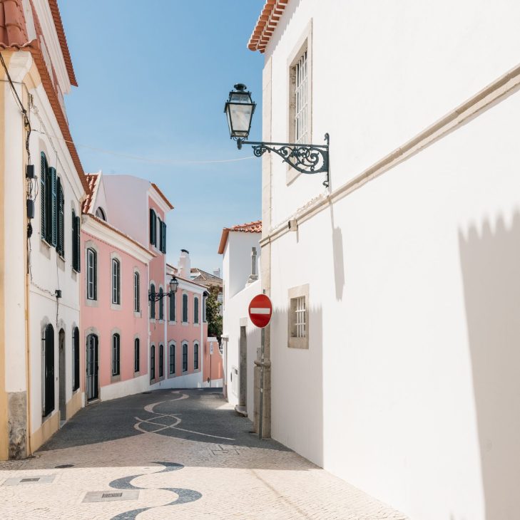 A street in the Algarve.