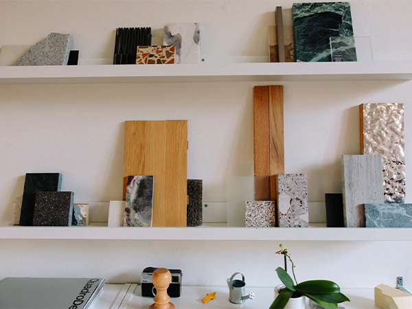 Samples in Aim Studio’s space