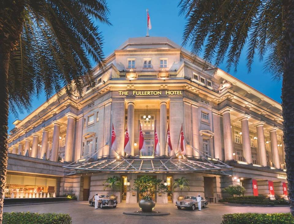 The Fullerton Hotel Singapore.