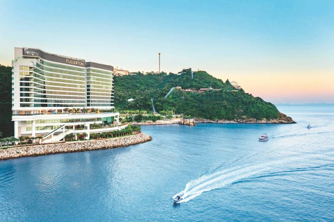 The Fullerton Hotel Ocean Park Hong Kong.