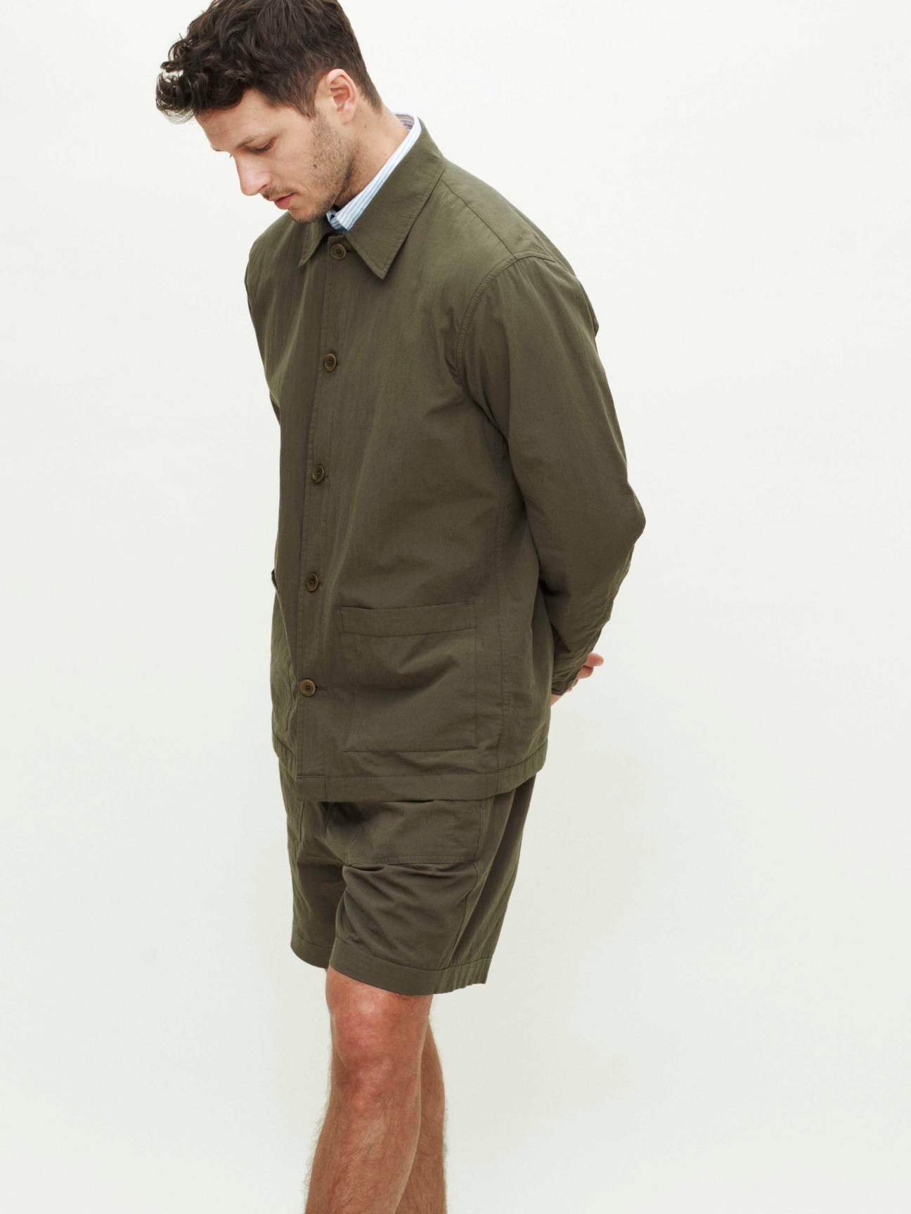Summer cotton overshirt by Monocle