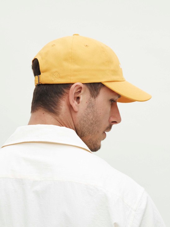 Cotton twill cap by Monocle