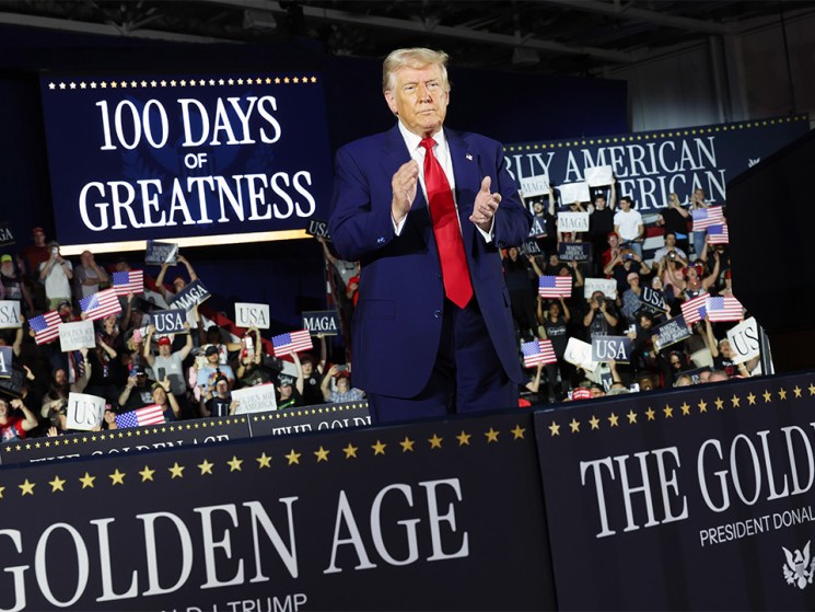 The most extraordinary first 100 days of any US presidency? 