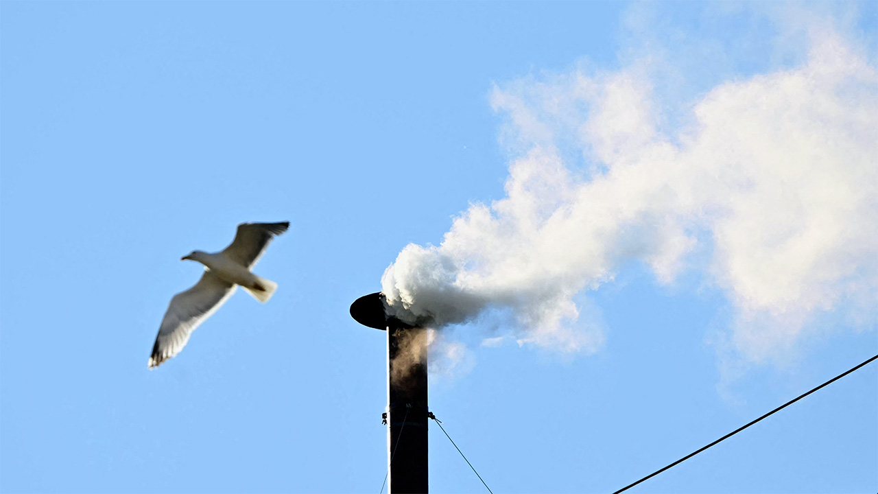White smoke at Vatican