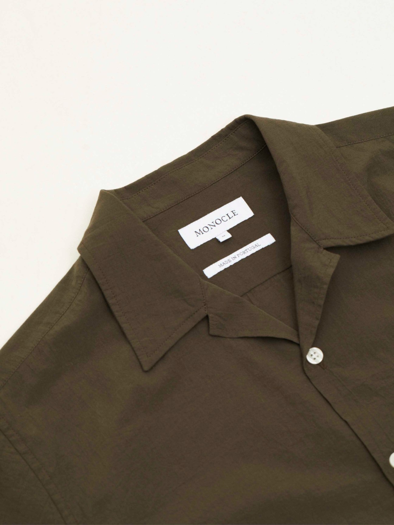 Summer camp-collar shirt by Monocle