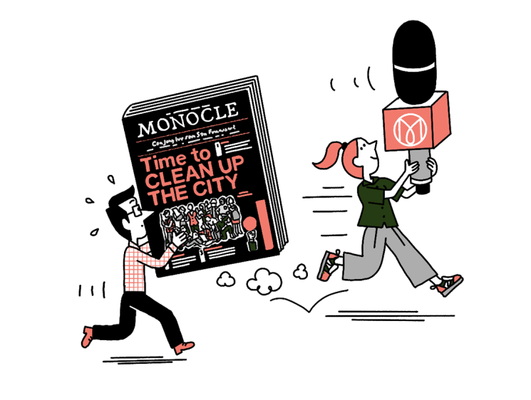 Even as Monocle expands its news coverage, print still has its finger on the pulse