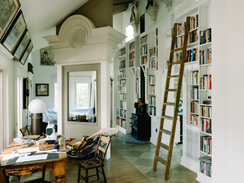 Claire Oswalt's studio