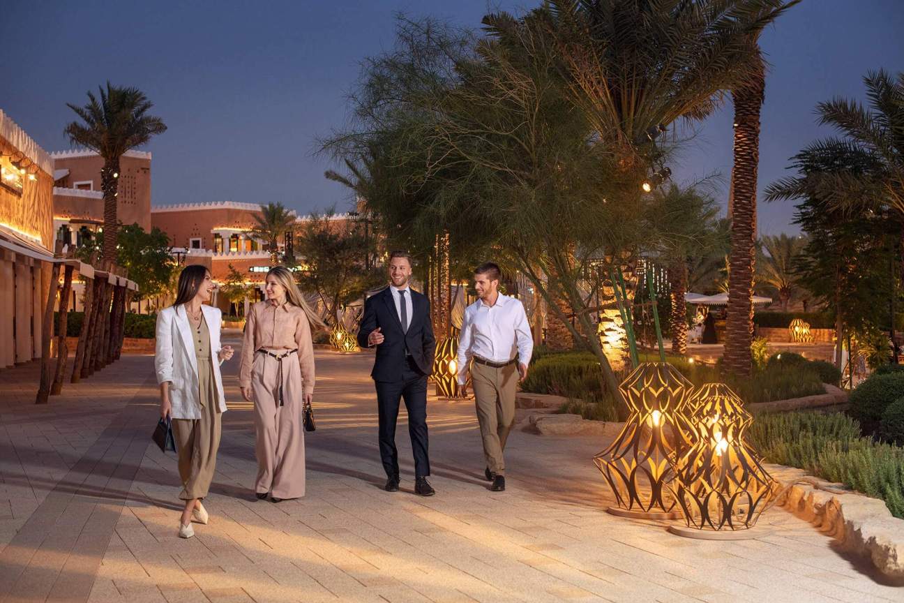 Diriyah’s Bujairi Terrace.