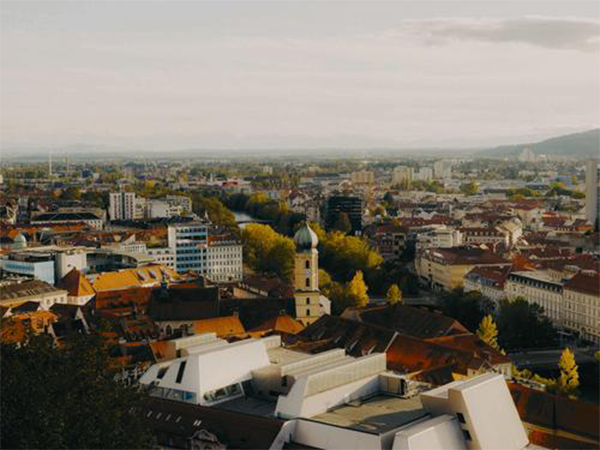 Graz skyline