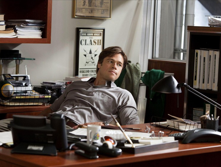 Brad Pitt in Moneyball