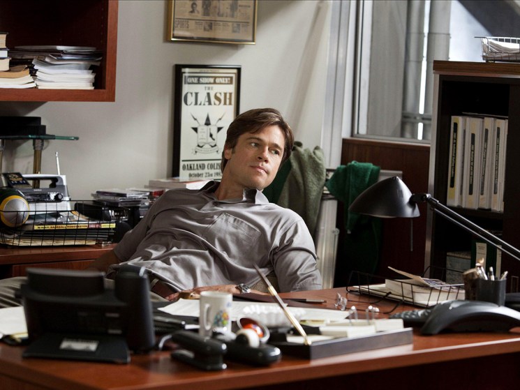 Brad Pitt in Moneyball