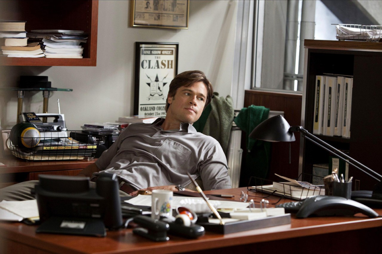 Brad Pitt in Moneyball