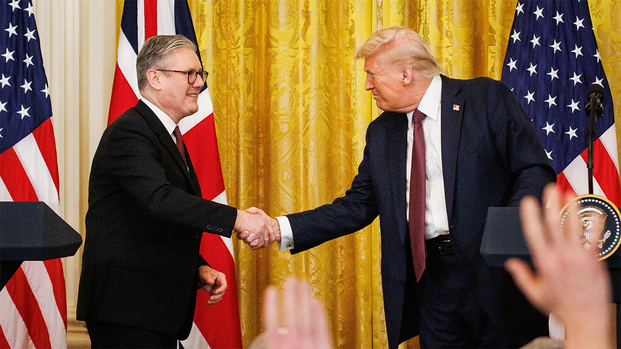 Trump and Keir Starmer