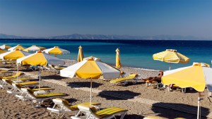 Rhodes beach