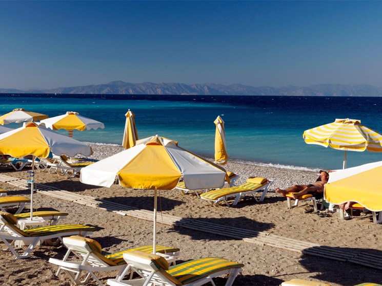 Rhodes beach