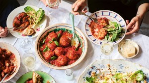 Supper clubs, wild garlic and Wein Goutte