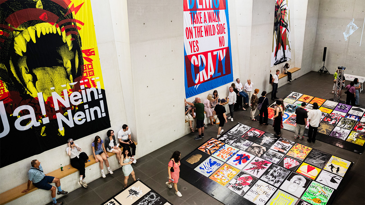 Poster Rex_13 Ausstellungsfoto Rebel Prints