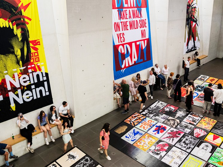 Poster Rex_13 Ausstellungsfoto Rebel Prints