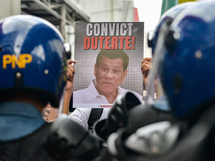 Duterte has won a mayoral election but he remains in prison. The law still matters