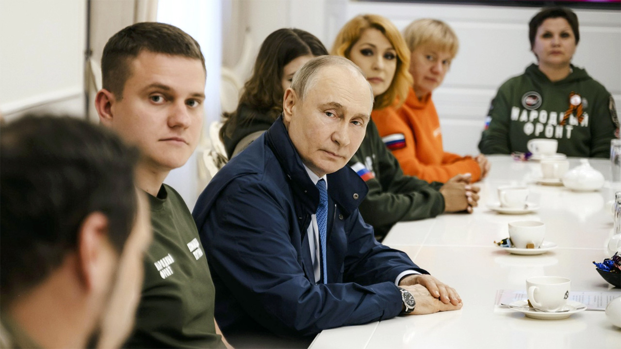 Putin visits the Kursk region
