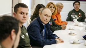 Putin visits the Kursk region