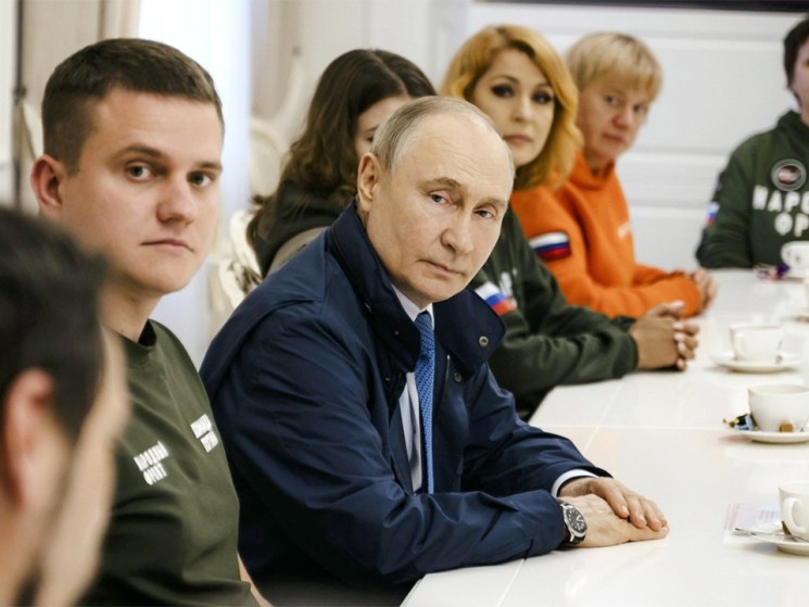 Putin visits the Kursk region