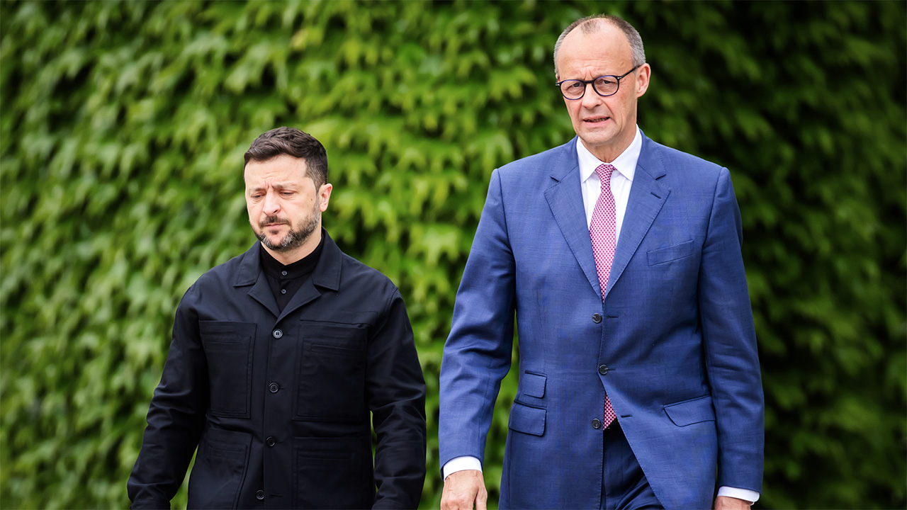 Merz and Zelensky