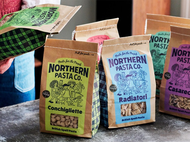Northern Pasta brown bags
