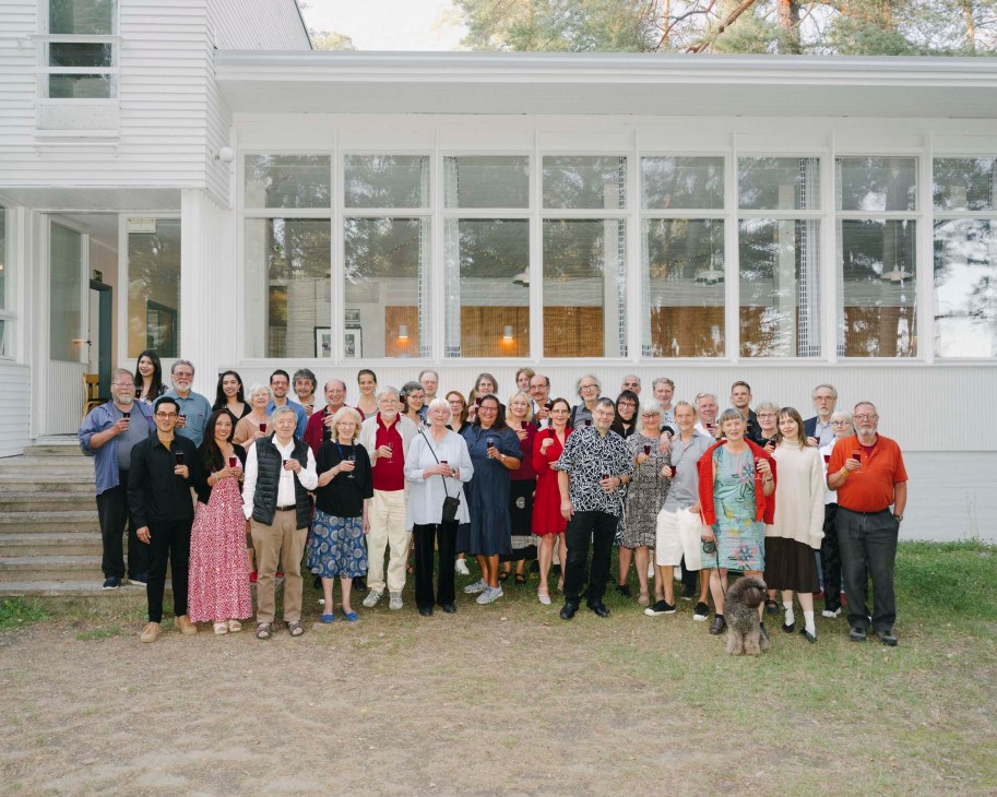 A party organised by the Finnish Association of Architects
