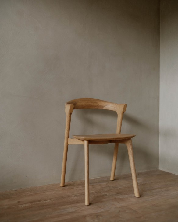 The Bok chair at Ethnicraft Indonesia