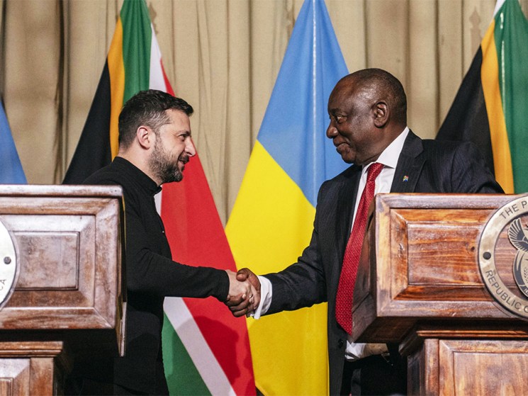 Ukraine’s diplomatic-charm offensive across the African continent