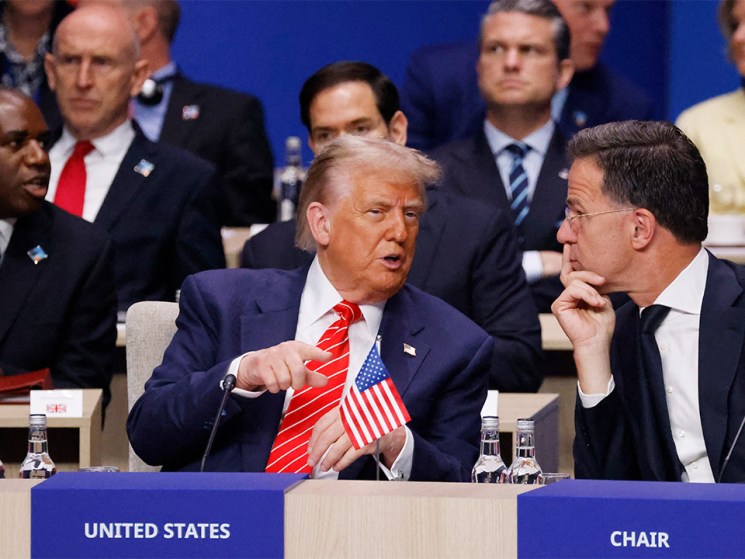 Live from Paris: Tensions rise as Trump descends on Nato Summit