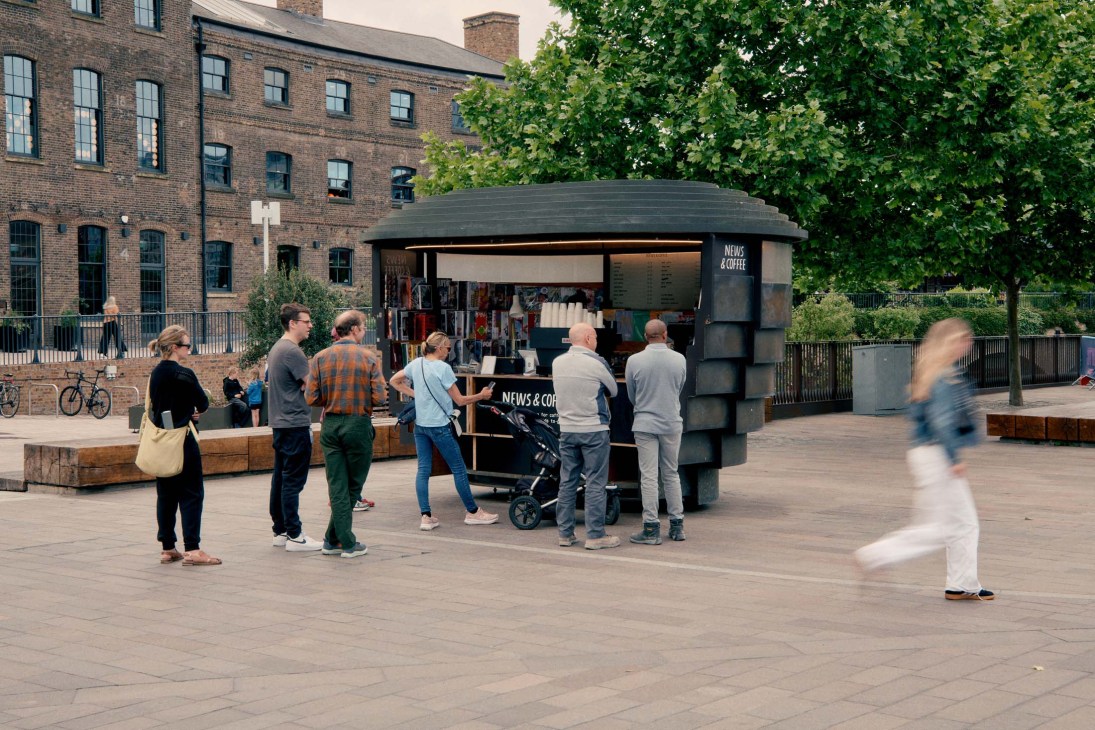 News & coffee in King's Cross