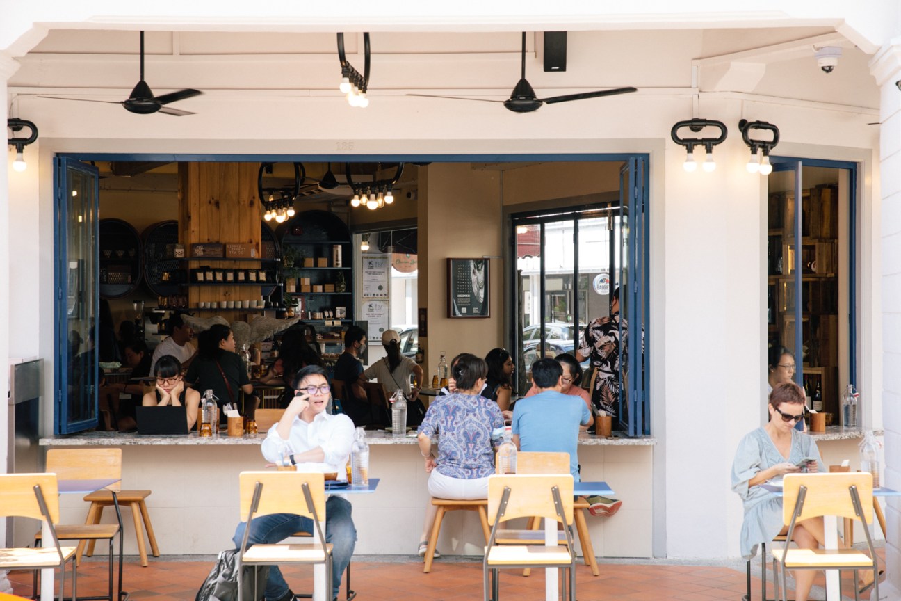 A cafe in Joo Chiat, Singapore