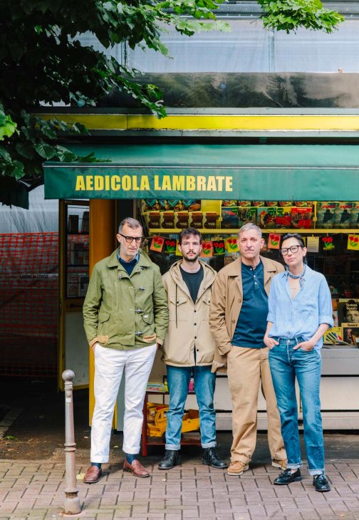 Michele Lupi, Paolo Iabichino, Alioscia Bisceglia and Martina Pomponio