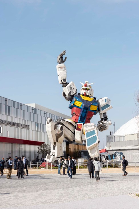 Gundam looms large at Bandai Namco’s Next Future Pavilion