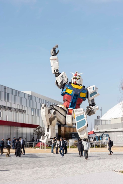 Gundam looms large at Bandai Namco’s Next Future Pavilion