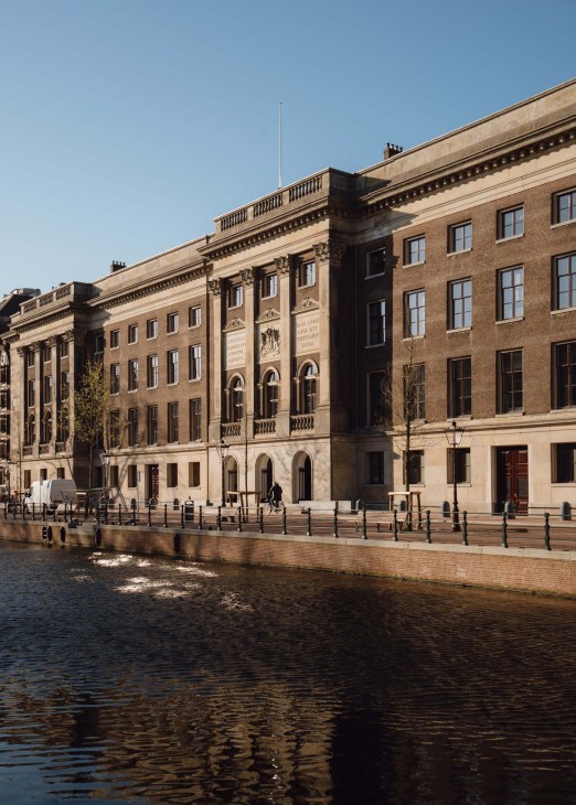 Outside The Rosewood Amsterdam