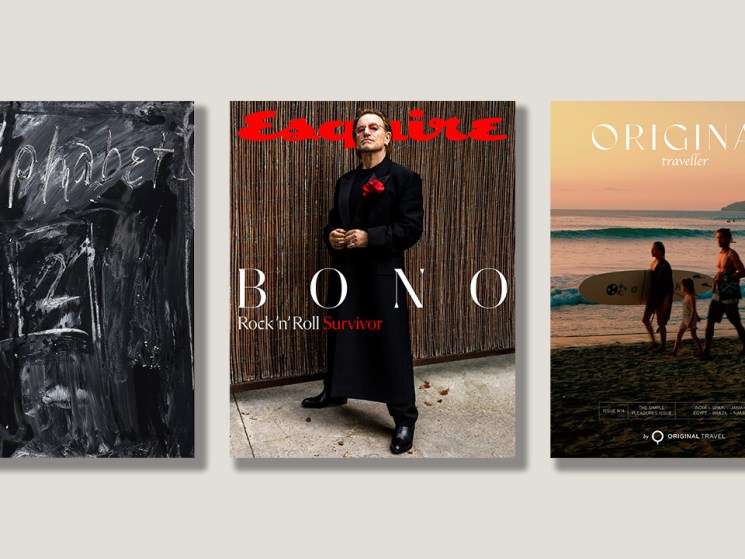  ‘Esquire’, ‘Alphabet’ and ‘Original Traveller’