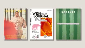 Oliver Spencer travel magazine ‘Secret Trips’, plus a decade of ‘Racquet’ and ‘Weinseller Journal’