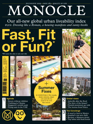 Monocle Magazine issue 185 July August 2025